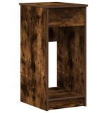 vidaXL Computertorenstandaard met lade 35x45x77 cm gerookt eikenkleur