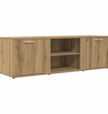 vidaXL Tv-meubel 120x34x37 cm bewerkt hout artisanaal eikenkleur