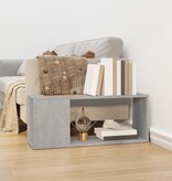 vidaXL Tv-meubel 80x24x32 cm bewerkt hout betongrijs