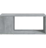 vidaXL Tv-meubel 80x24x32 cm bewerkt hout betongrijs