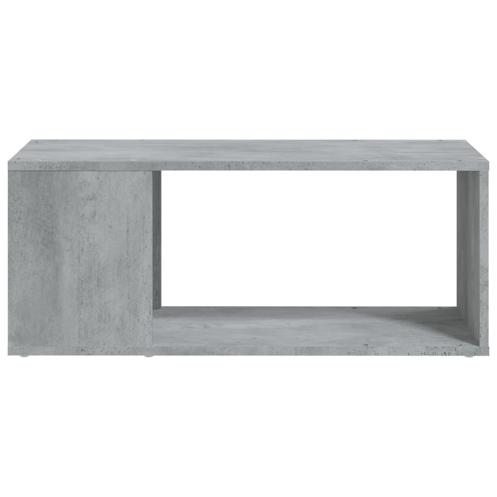 vidaXL Tv-meubel 80x24x32 cm bewerkt hout betongrijs