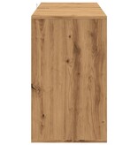 vidaXL Dressoir 120x41x75 cm bewerkt hout artisanaal eikenkleur