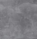 vidaXL Bureau met zijschappen 117x73x75 cm betonkleurig