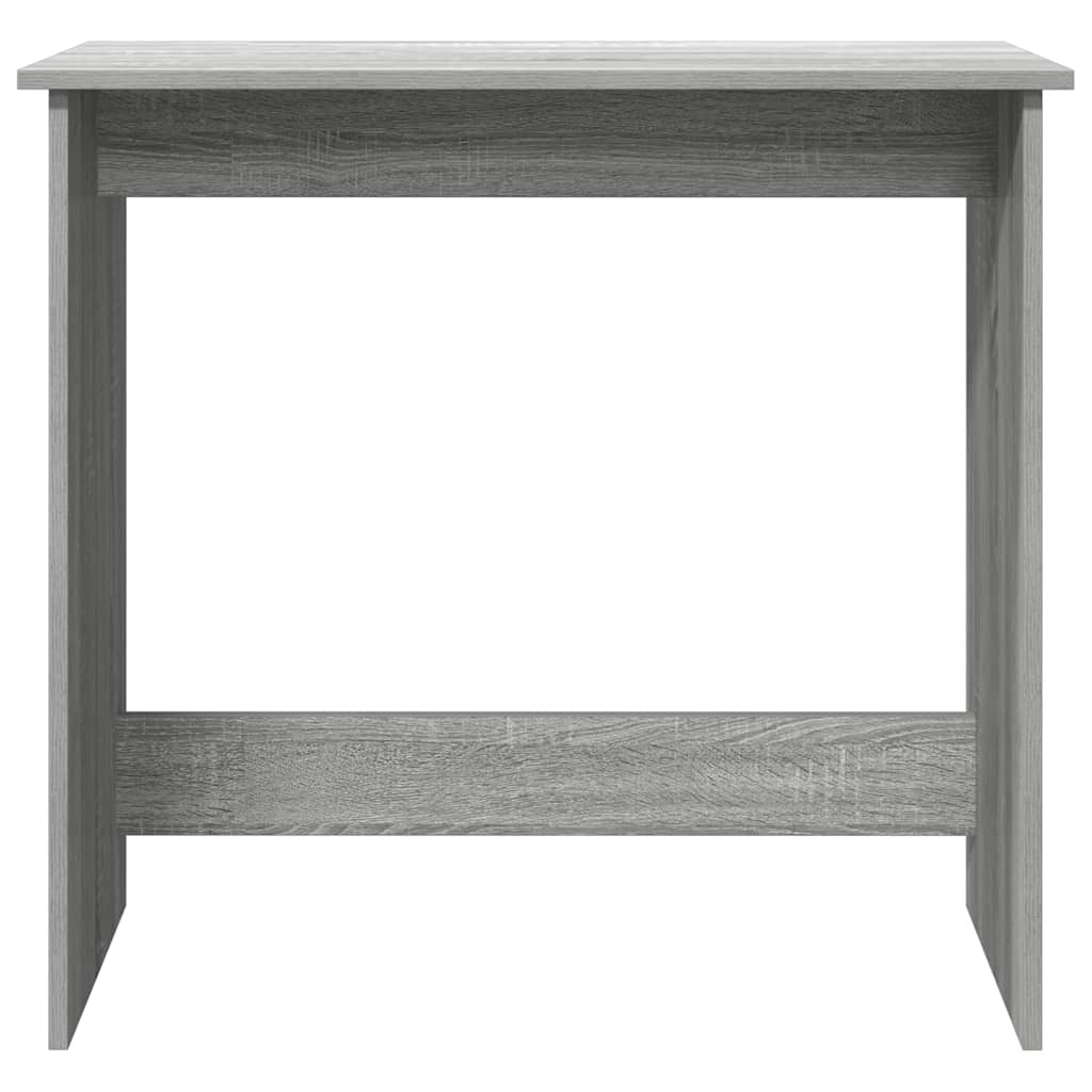 vidaXL Bureau 80x40x75 cm bewerkt hout grijs sonoma eikenkleurig