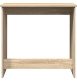 vidaXL Bureau 80x40x75 cm bewerkt hout sonoma eikenkleurig