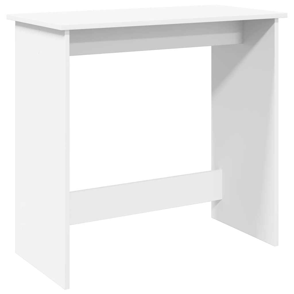 vidaXL Bureau 80x40x75 cm bewerkt hout wit