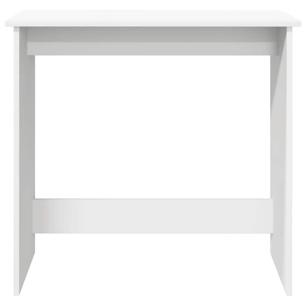 vidaXL Bureau 80x40x75 cm bewerkt hout wit