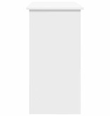 vidaXL Bureau 80x40x75 cm bewerkt hout wit