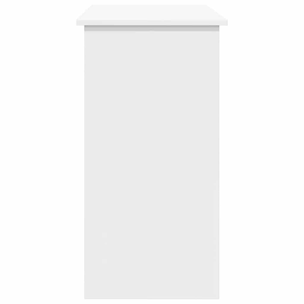 vidaXL Bureau 80x40x75 cm bewerkt hout wit