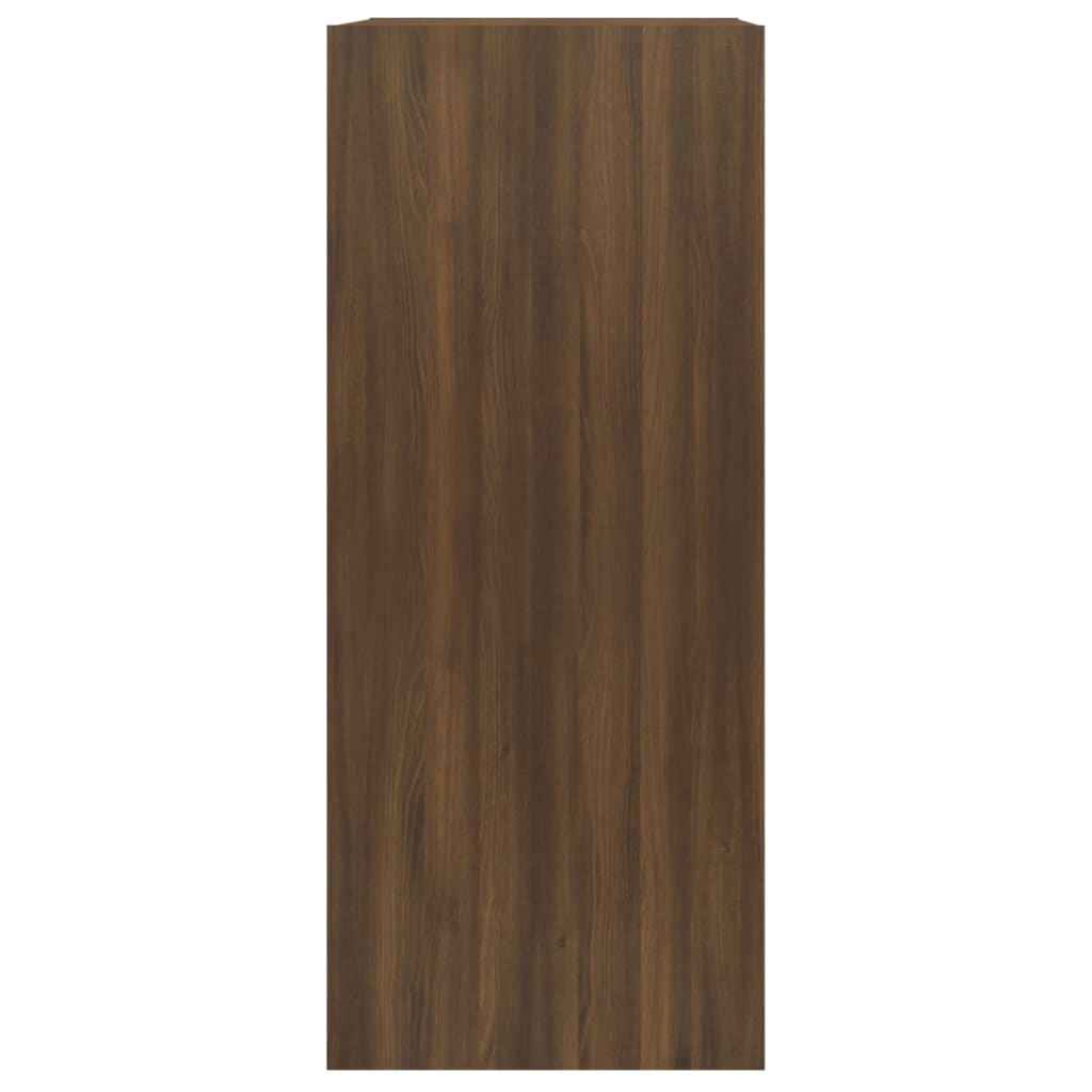 vidaXL Boekenkast/kamerscherm 40x30x72 cm bruin eikenkleur
