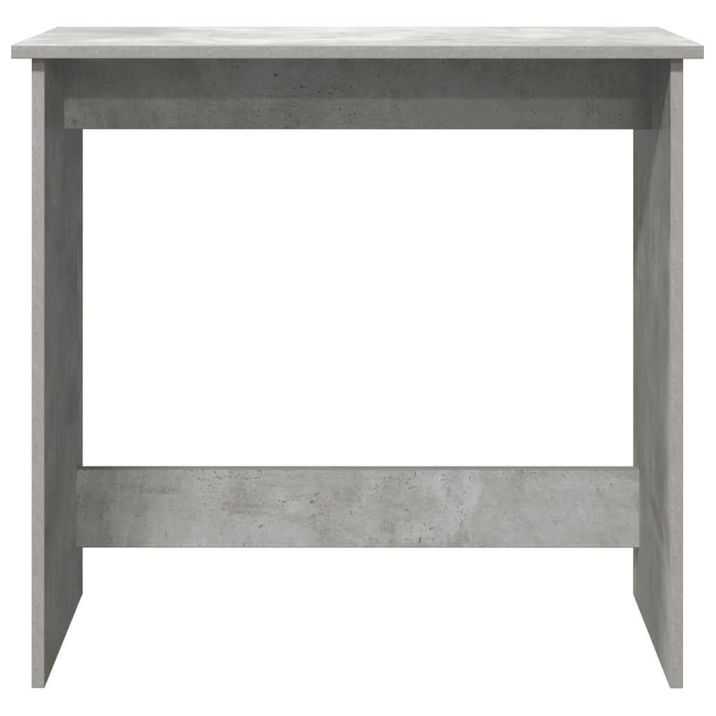 vidaXL Bureau 80x40x75 cm bewerkt hout betongrijs
