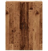 vidaXL Wandkast 69,5x34x90 cm oud houtkleurig