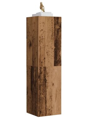 VidaXL Tv-meubel 30,5x30x110 cm bewerkt hout oud houtkleurig