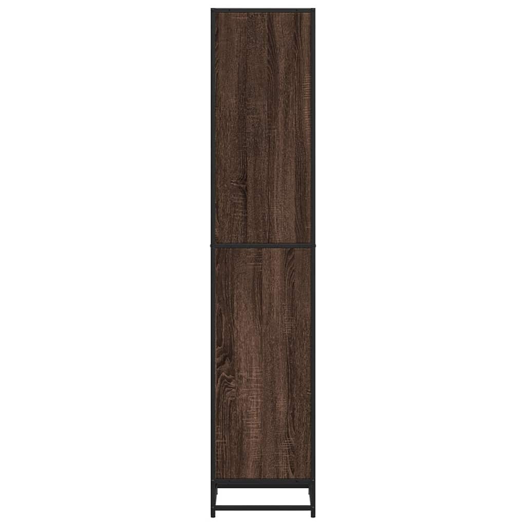 vidaXL Boekenkast 40x35x170,5 cm bewerkt hout bruin eikenkleur