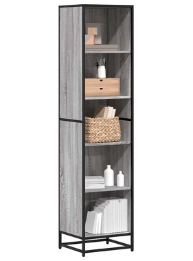 VidaXL Boekenkast 40x35x170,5 cm bewerkt hout grijs sonoma eikenkleur