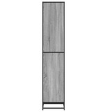 vidaXL Boekenkast 40x35x170,5 cm bewerkt hout grijs sonoma eikenkleur