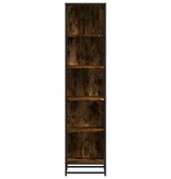 VidaXL Boekenkast 40x35x170,5 cm bewerkt hout gerookt eikenkleurig