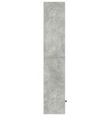 vidaXL Boekenkast 31x24x127 cm bewerkt hout betongrijs