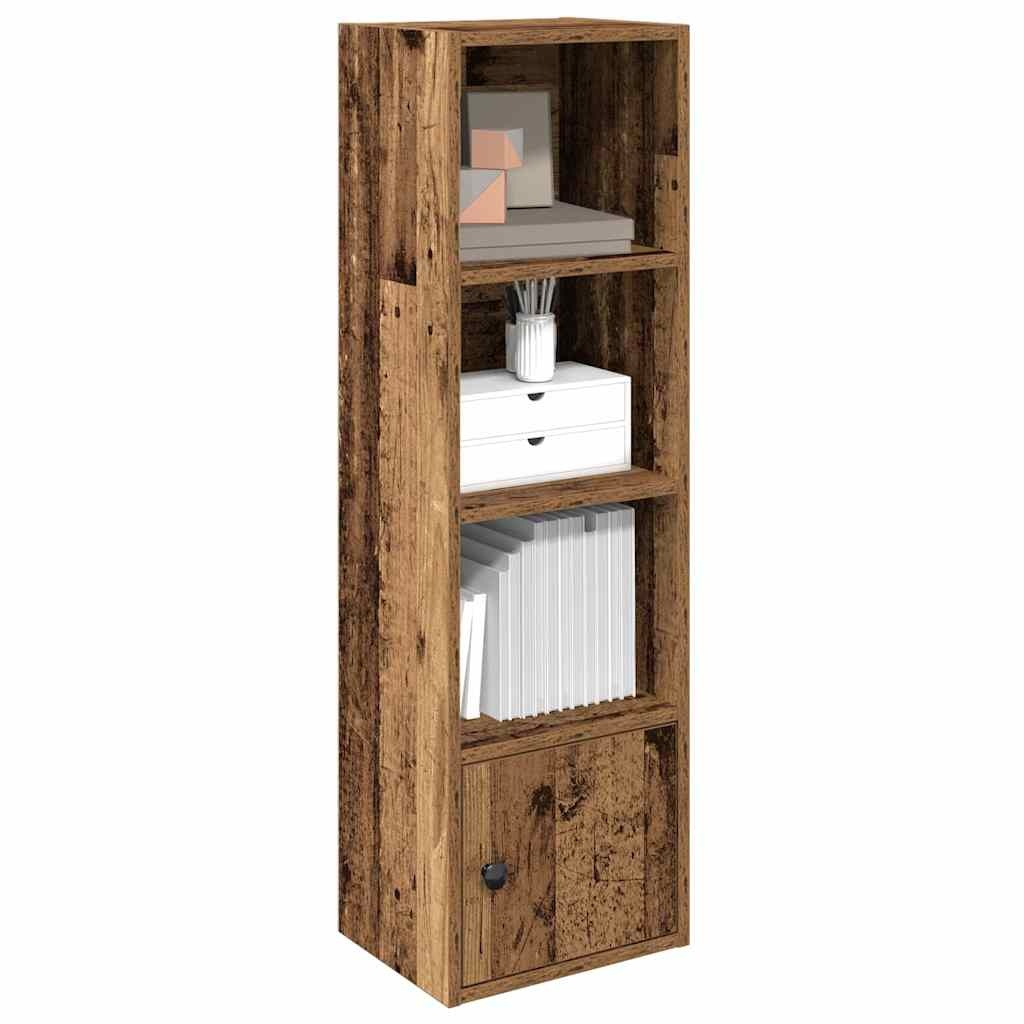 vidaXL Boekenkast 31x24x102 cm bewerkt hout oud houtkleurig