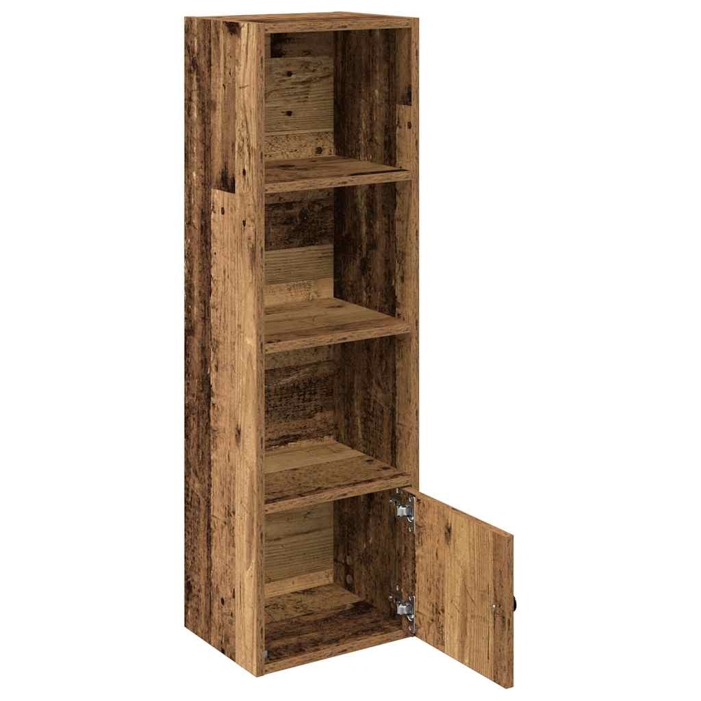 vidaXL Boekenkast 31x24x102 cm bewerkt hout oud houtkleurig