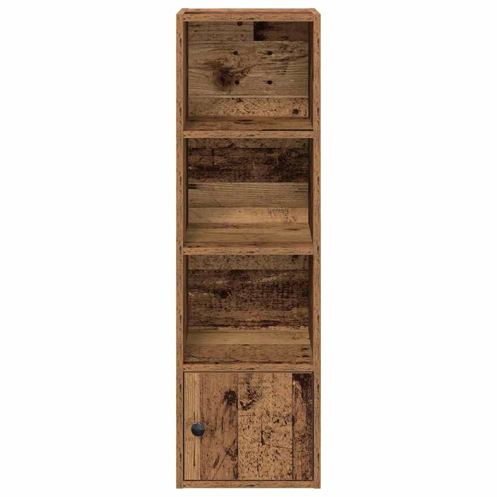 vidaXL Boekenkast 31x24x102 cm bewerkt hout oud houtkleurig