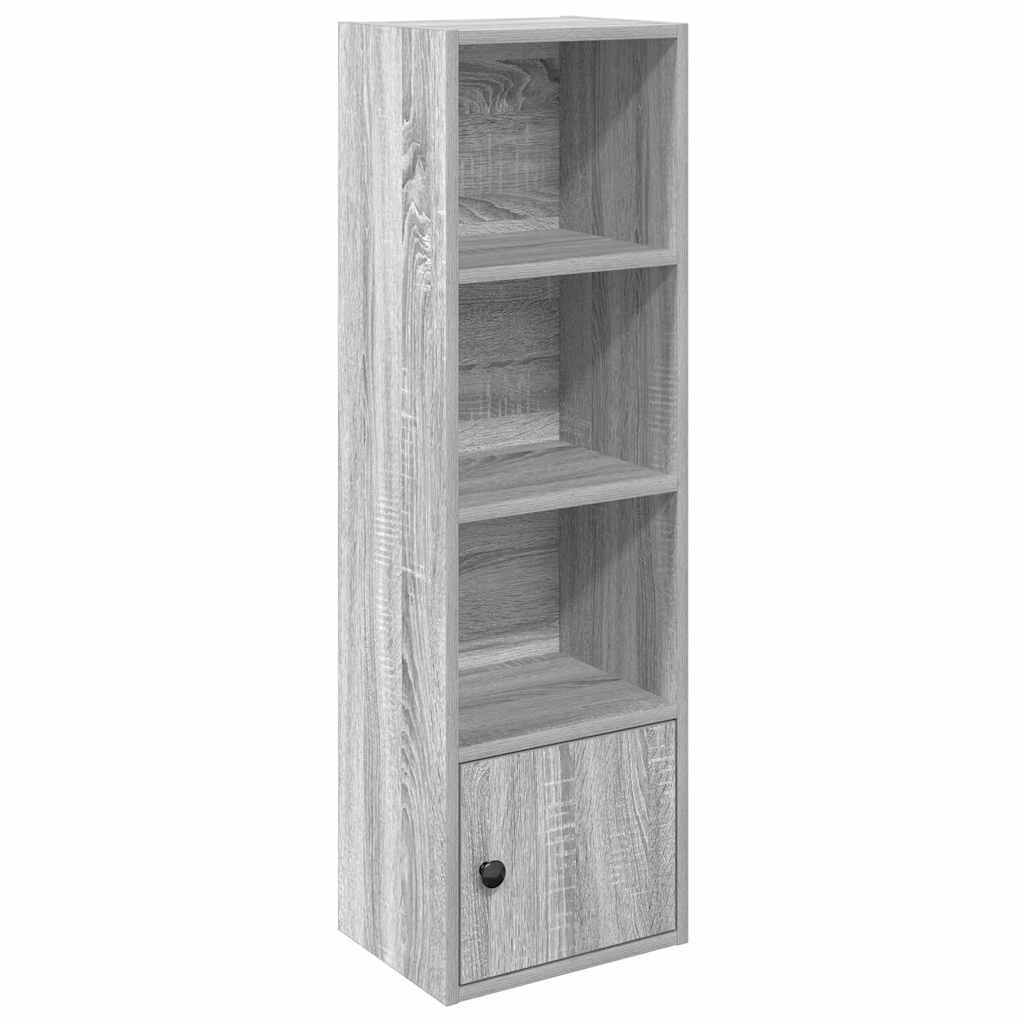 vidaXL Boekenkast 31x24x102 cm bewerkt hout grijs sonoma eikenkleurig