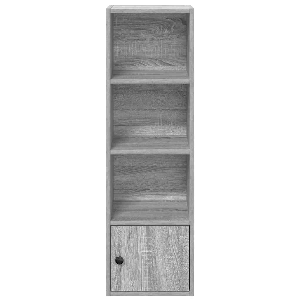 vidaXL Boekenkast 31x24x102 cm bewerkt hout grijs sonoma eikenkleurig