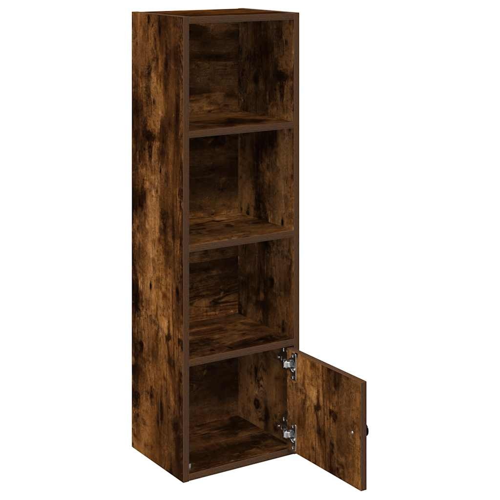 VidaXL Boekenkast 31x24x102 cm bewerkt hout gerookt eikenkleurig