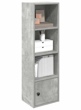 VidaXL Boekenkast 31x24x102 cm bewerkt hout betongrijs