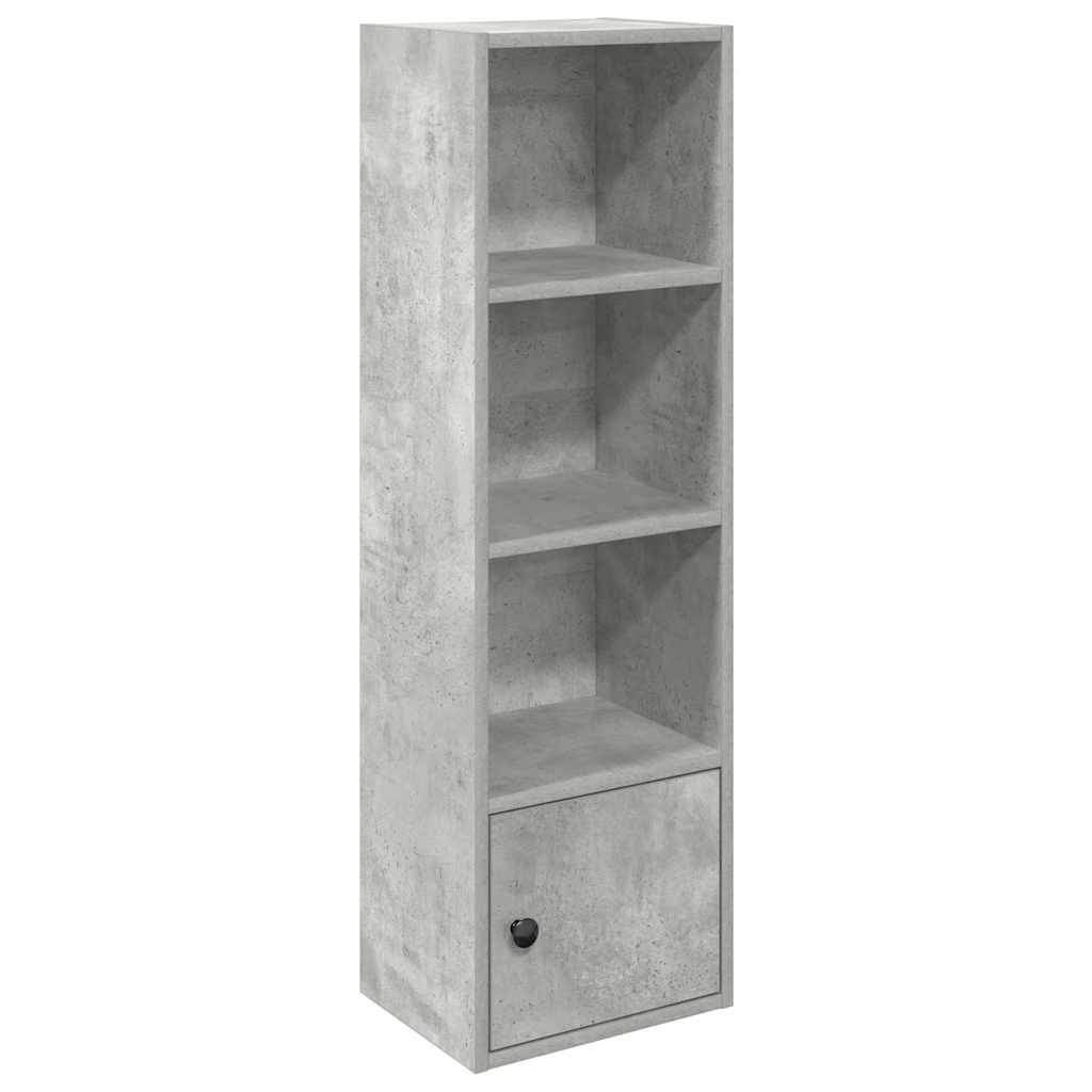 vidaXL Boekenkast 31x24x102 cm bewerkt hout betongrijs