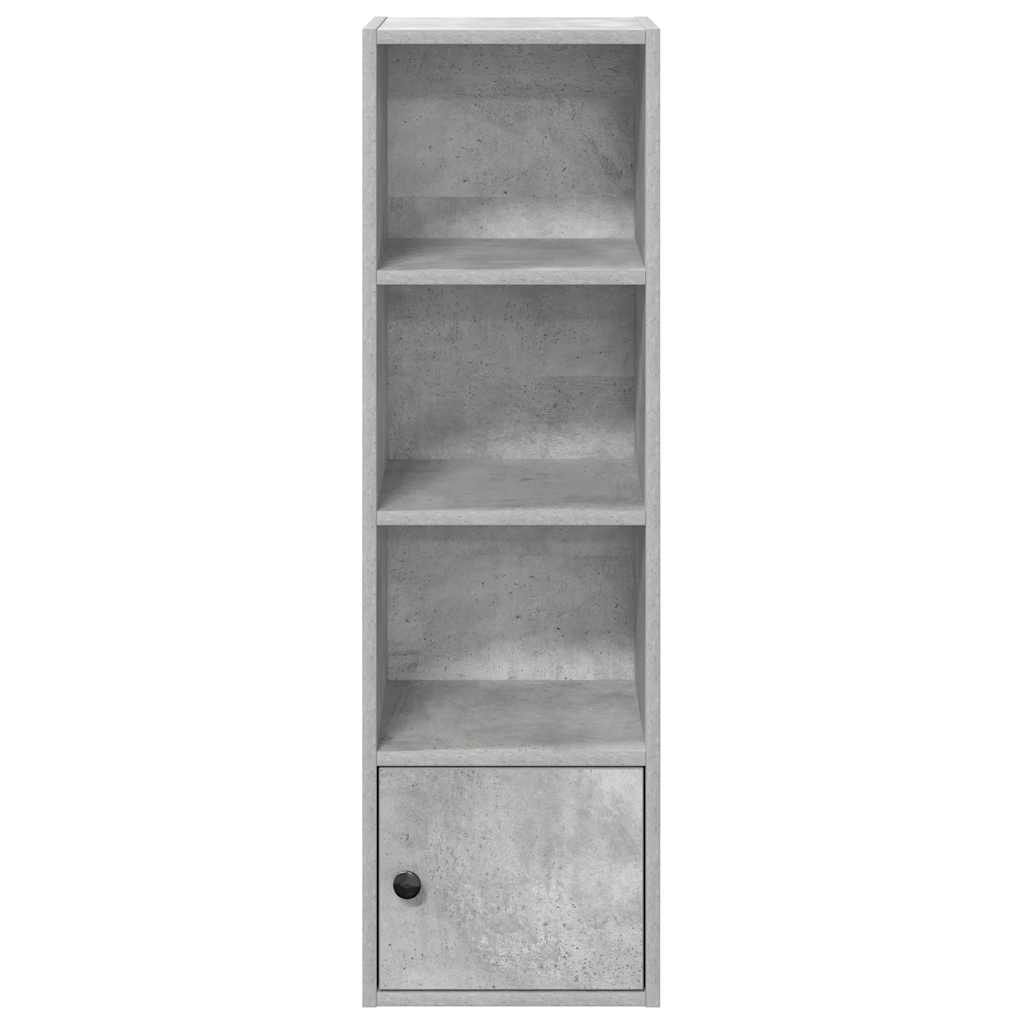 vidaXL Boekenkast 31x24x102 cm bewerkt hout betongrijs