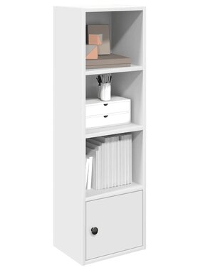 VidaXL Boekenkast 31x24x102 cm bewerkt hout wit