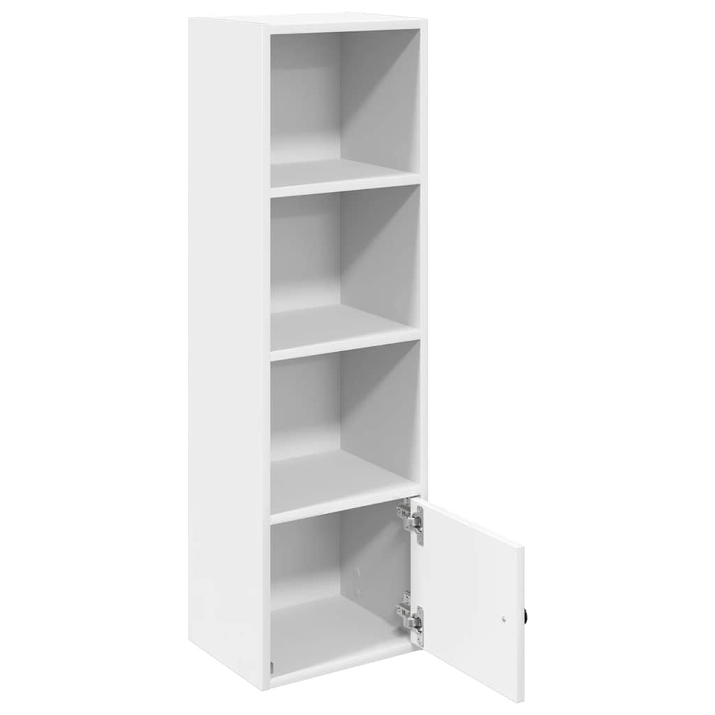 vidaXL Boekenkast 31x24x102 cm bewerkt hout wit