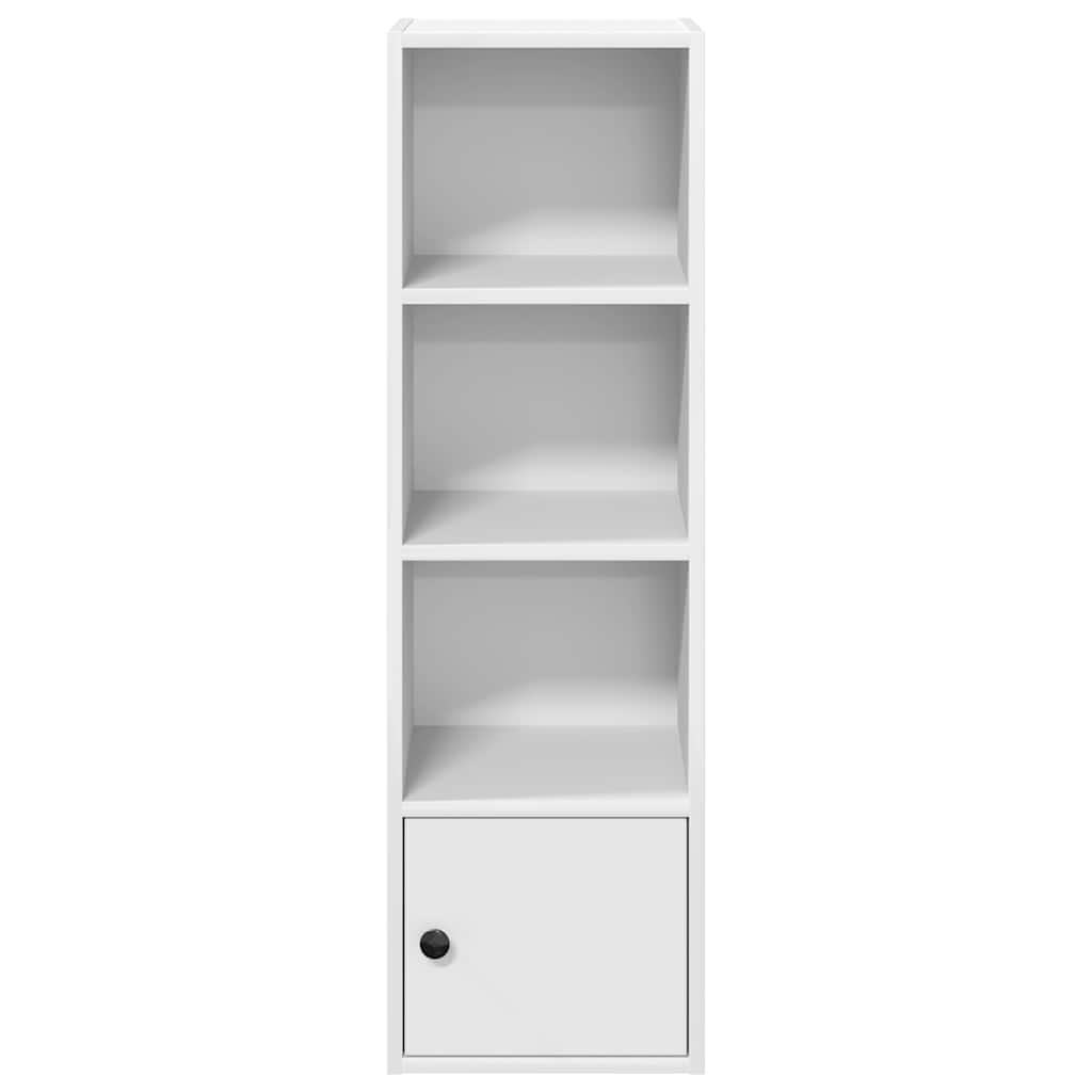 vidaXL Boekenkast 31x24x102 cm bewerkt hout wit