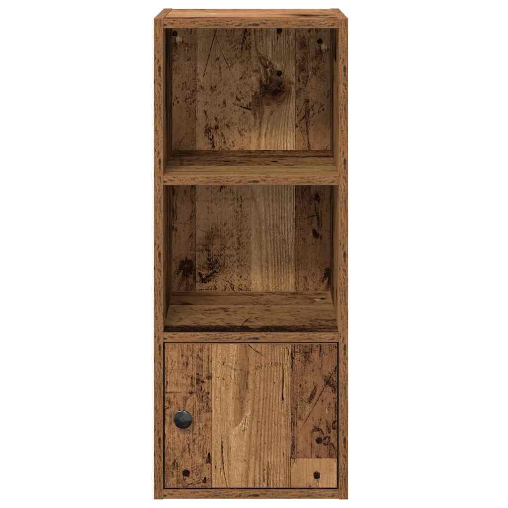 vidaXL Boekenkast 31x24x77 cm bewerkt hout oud houtkleurig