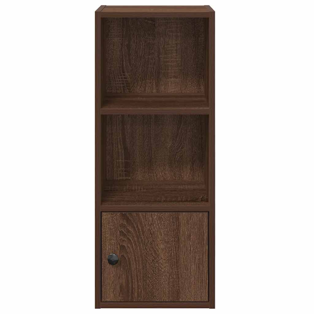 vidaXL Boekenkast 31x24x77 cm bewerkt hout bruin eikenkleurig