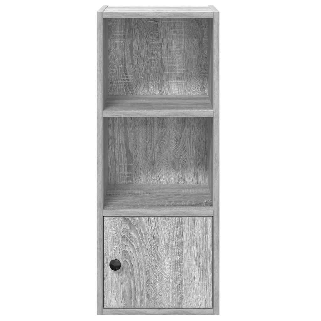 vidaXL Boekenkast 31x24x77 cm bewerkt hout grijs sonoma eikenkleurig