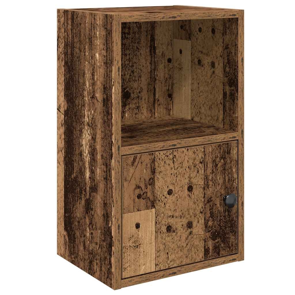 vidaXL Boekenkast 31x24x52 cm bewerkt hout oud houtkleurig