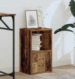 vidaXL Boekenkast 31x24x52 cm bewerkt hout oud houtkleurig