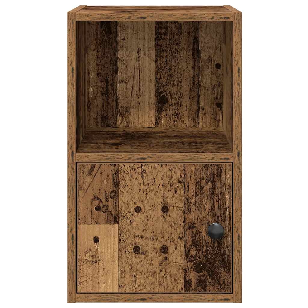 vidaXL Boekenkast 31x24x52 cm bewerkt hout oud houtkleurig