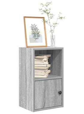 VidaXL Boekenkast 31x24x52 cm bewerkt hout grijs sonoma eikenkleurig