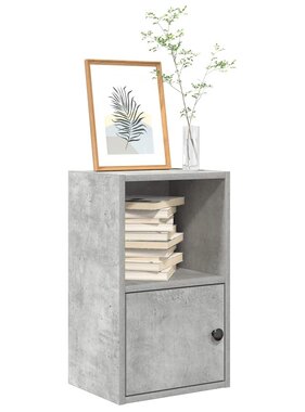 VidaXL Boekenkast 31x24x52 cm bewerkt hout betongrijs