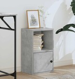 vidaXL Boekenkast 31x24x52 cm bewerkt hout betongrijs