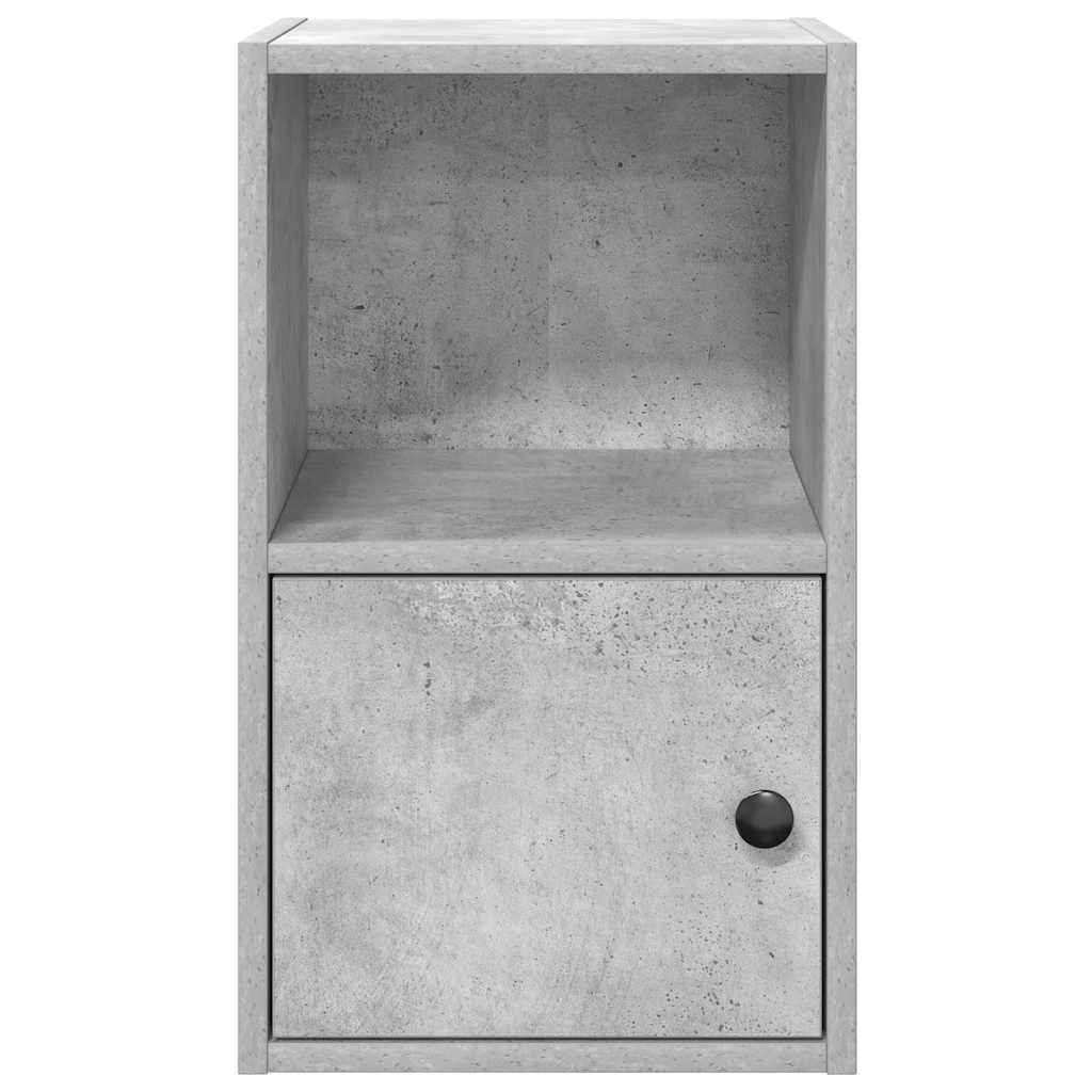 vidaXL Boekenkast 31x24x52 cm bewerkt hout betongrijs