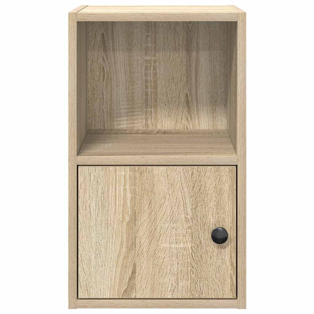 vidaXL Boekenkast 31x24x52 cm bewerkt hout sonoma eikenkleurig