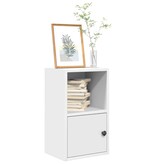 vidaXL Boekenkast 31x24x52 cm bewerkt hout wit