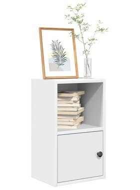 VidaXL Boekenkast 31x24x52 cm bewerkt hout wit