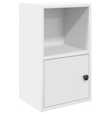 vidaXL Boekenkast 31x24x52 cm bewerkt hout wit