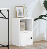 vidaXL Boekenkast 31x24x52 cm bewerkt hout wit