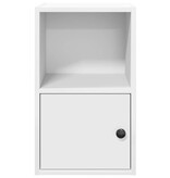 vidaXL Boekenkast 31x24x52 cm bewerkt hout wit